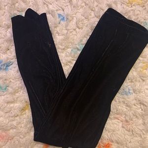 Velvet leggings